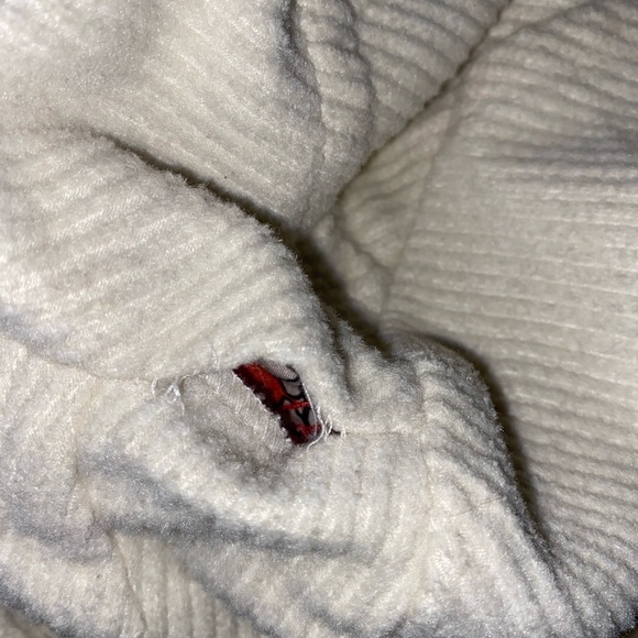 Flying Tomato Cream Floral Boho Long Peacoat Coat - Picture 7 of 9